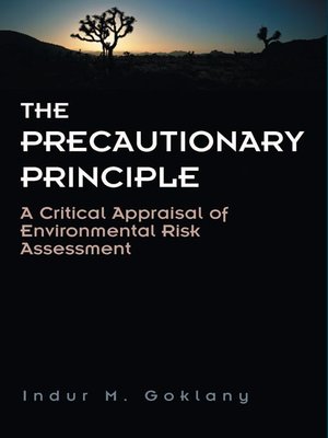 cover image of The Precautionary Principle